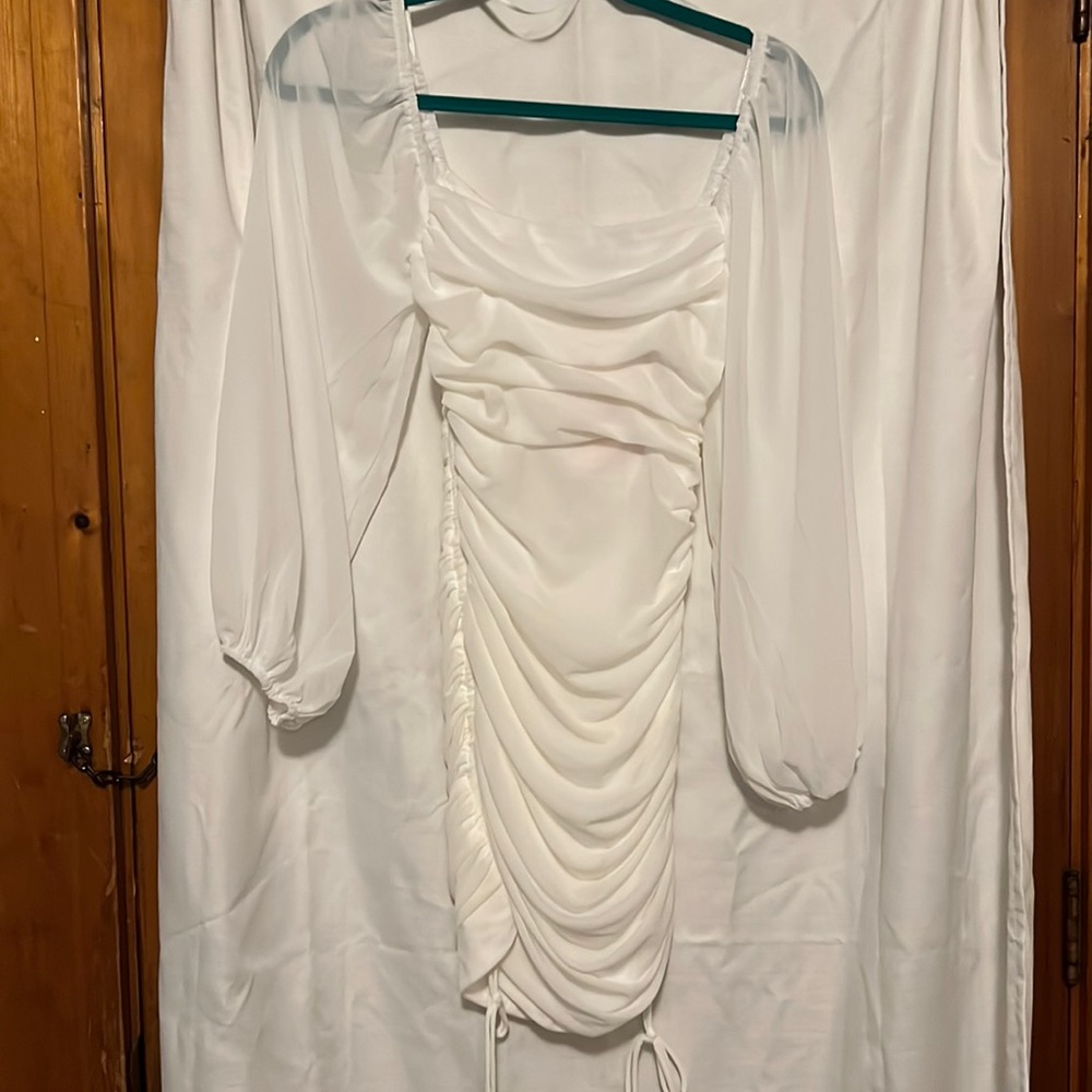 Ruched Bodycon Dress